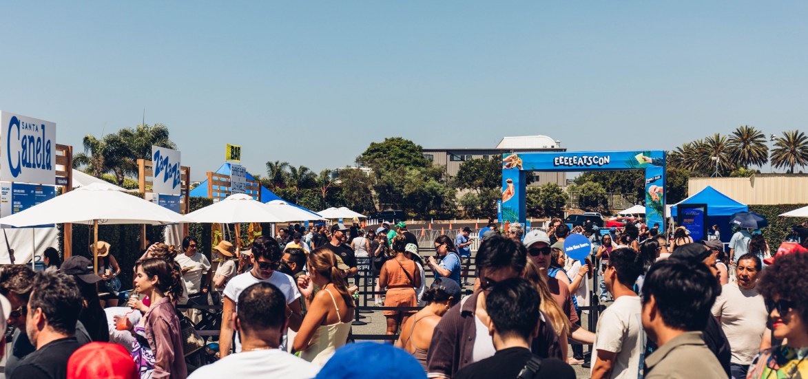Permits by Curious at a large event